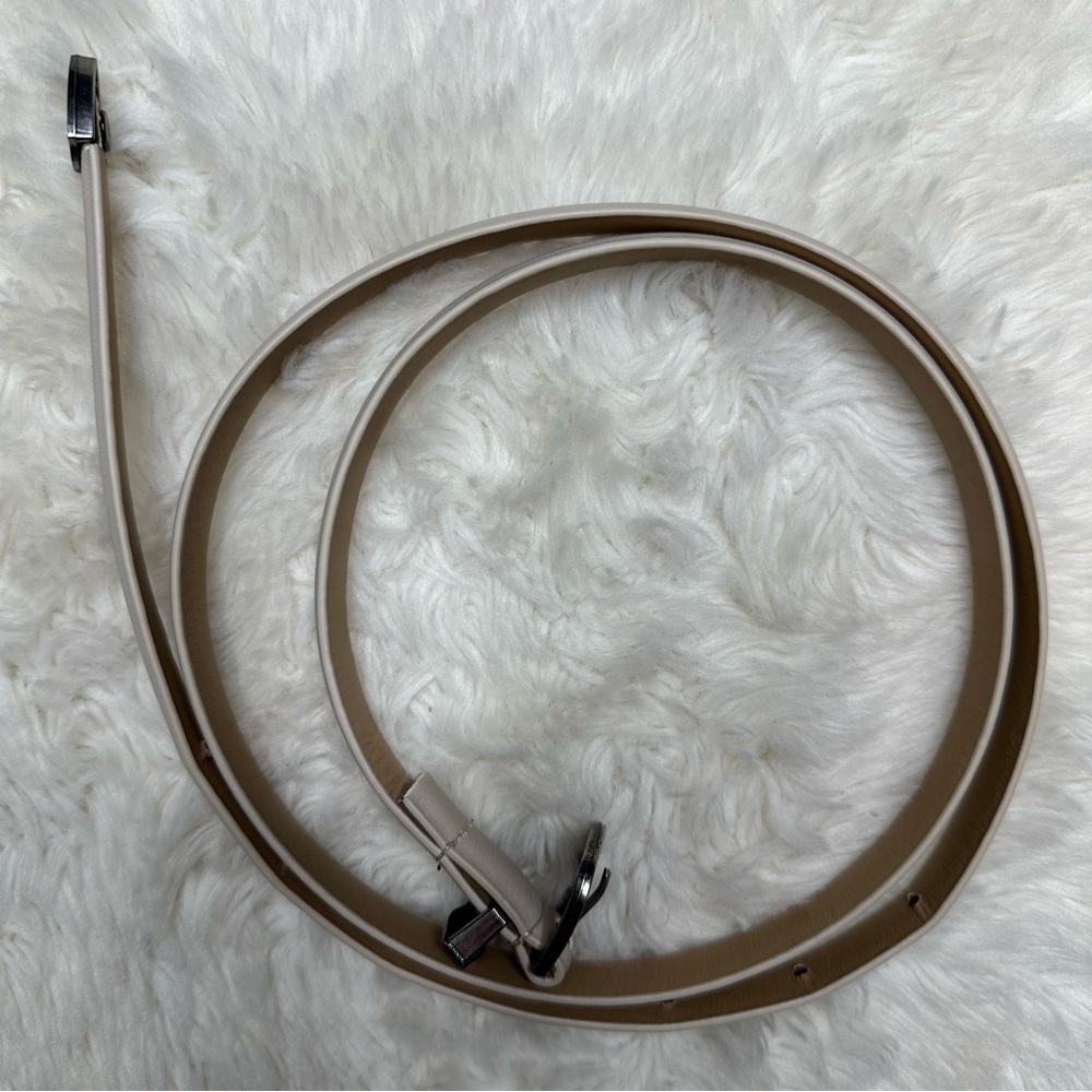 Belt Thin White